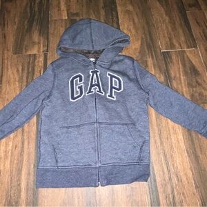GAP Sherpa Lined Zip Up Hoodie